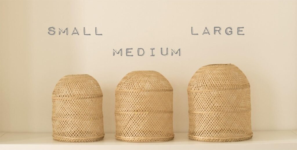 Hand-woven natural lamps illuminate the Alimentaria & HOSTELCO trade show