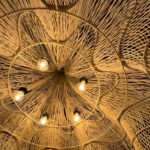 Rattan Novelty Pendant Lights Wicker Pendant Shade Luminatura (4)
