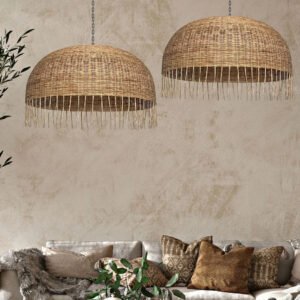 Southeast Asian Rattan Art Restaurant Hotel Pendant Light Luminatura (3)