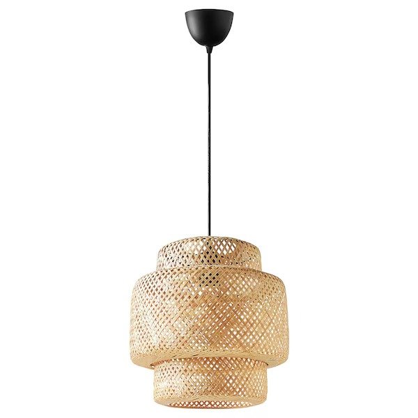 Bamboo Handmade Pendant Lamp 27 Cm Luminatura