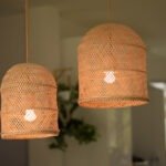 Handmade Bamboo Lampshade Hanging Luminatura (1)