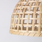 Ceiling Lamp Shade Handmade Bamboo (3)