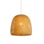 Handmade Bamboo Pendat Light Luminatura (1)