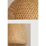 Handmade Bamboo Pendat Light Luminatura (2)